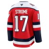 Miesten NHL Washington Capitals Pelipaita 2025-26 Fanatics Premium Dylan Strome Alternate Punainen